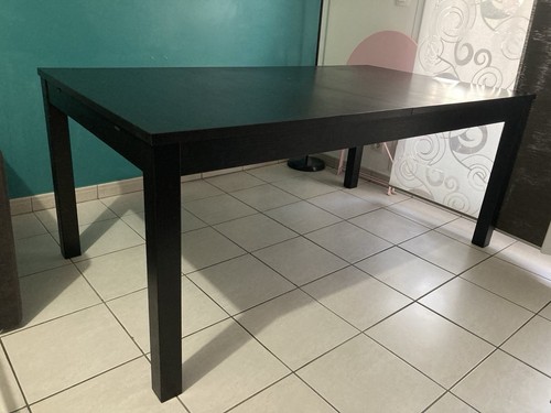 Table ikea bjursta noire à - noire, 6